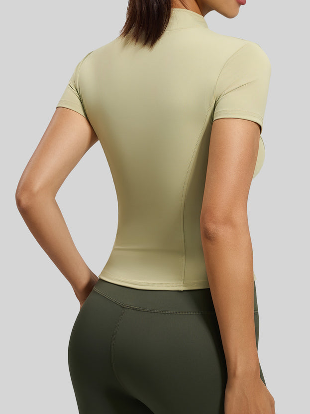High Elasticity Tight Sports Yoga Top for Women