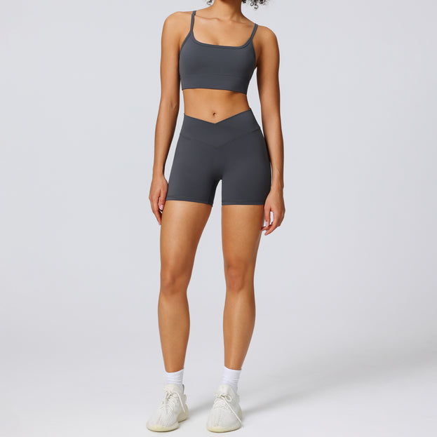 Women's Outdoor Yoga High-Elasticity Quick-Drying Sports Set