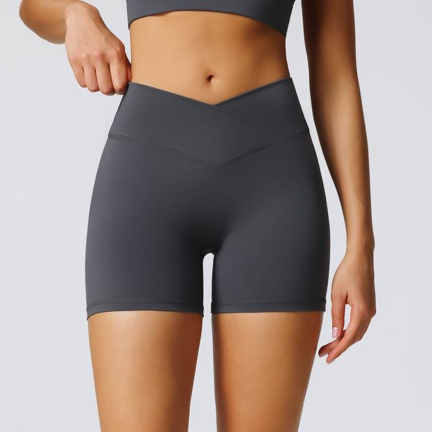 Women's Outdoor Yoga High-Elasticity Quick-Drying Sports Shorts
