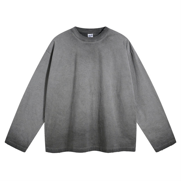 Trendy European And American Casual Retro Long-sleeved Men's Sweatshirt
