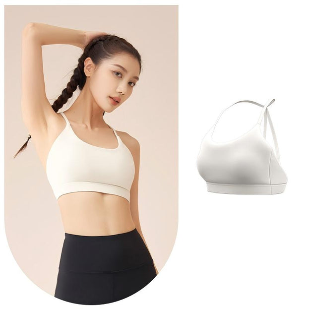 One-piece Sports High Elastic Neck Yoga Vest