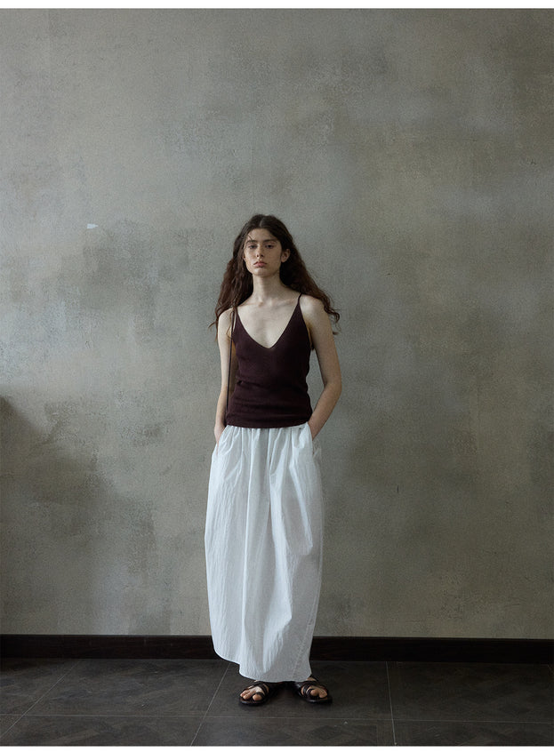 Summer Fashion Soild Colour Silm-fit Women Skirt