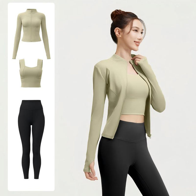 Spring and Autumn Tight Slim Fitness Three-Piece Suit