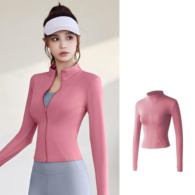 Yoga Sportswear Long-Sleeved Top Jacket For Women
