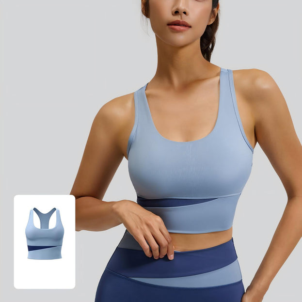 Tight Color-Matched Abdominal-Reducing Yoga Top