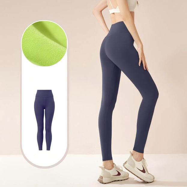Outerwear Fitness Sport Leggings With Added Insulation for Yoga