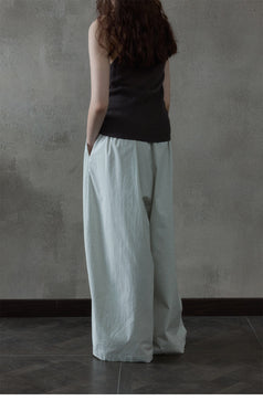 Three-Fold Paper Texture Loose-fitting Wide-leg Casual Women Pant