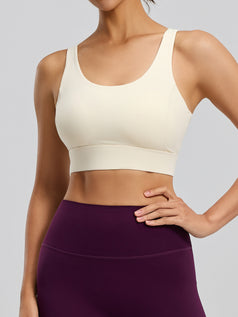 Shockproof Integrated Fixed Cup-breasted Sports Underwear for Women