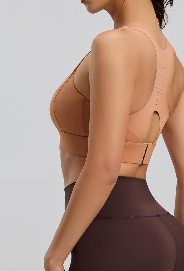 Shockproof Integrated Fixed Cup-breasted Sports Underwear for Women