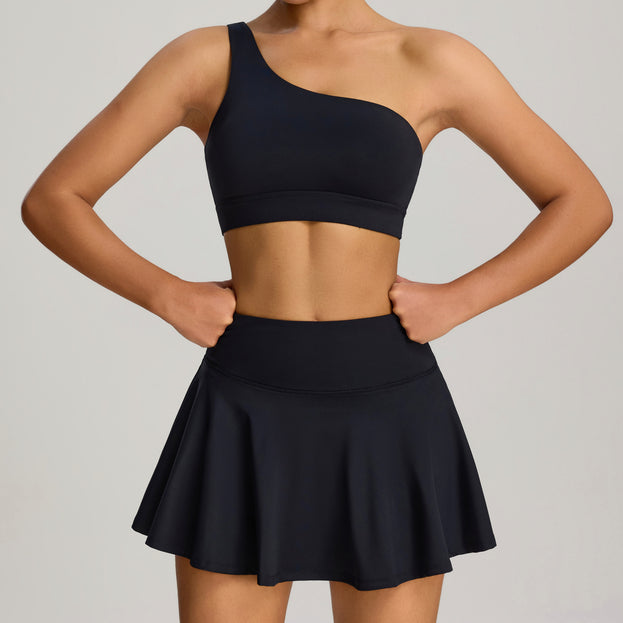 Badminton Fitness Running Yoga Short Skirt Set For Women