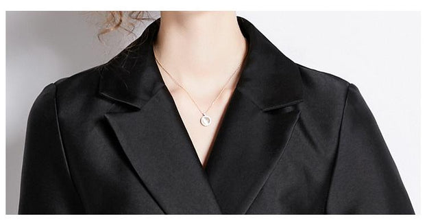 Retro Waist Slimming Mid-Length Dress