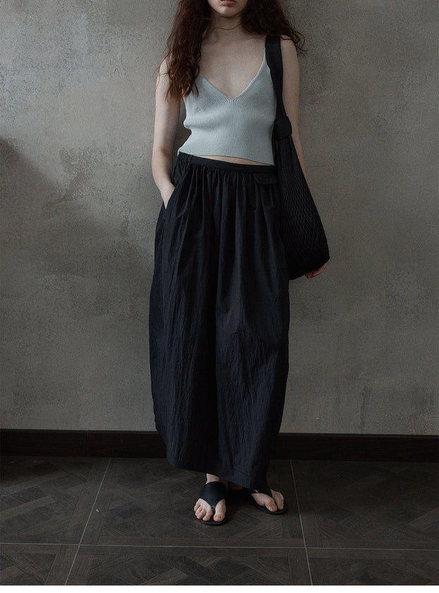 Summer Fashion Soild Colour Silm-fit Women Skirt