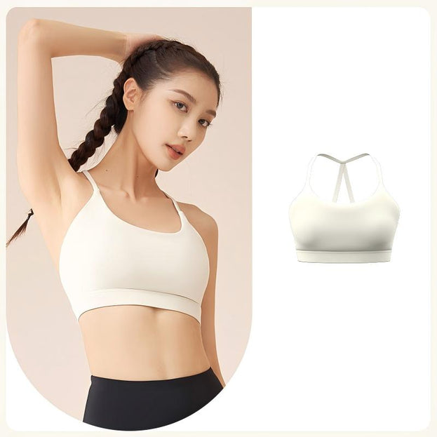 One-piece Sports High Elastic Neck Yoga Vest