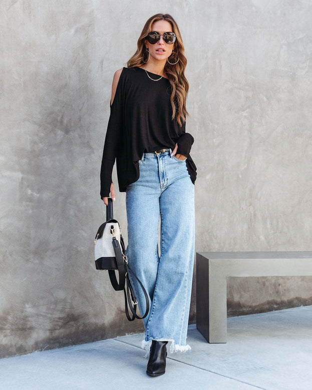 Summer Fashion Versatile Casual Loose Washed Straight Denim Pant for Women