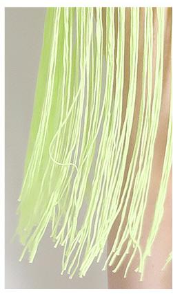 Leisure Vacation Sexy Knitted Suspender Vhest Erase and Tassel Short Skirt Two Piece Suit