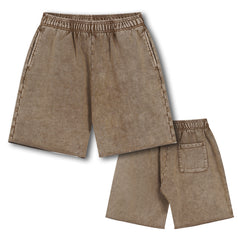 Summer Fashion Trend Street Style American Distressed Straight Men's Shorts