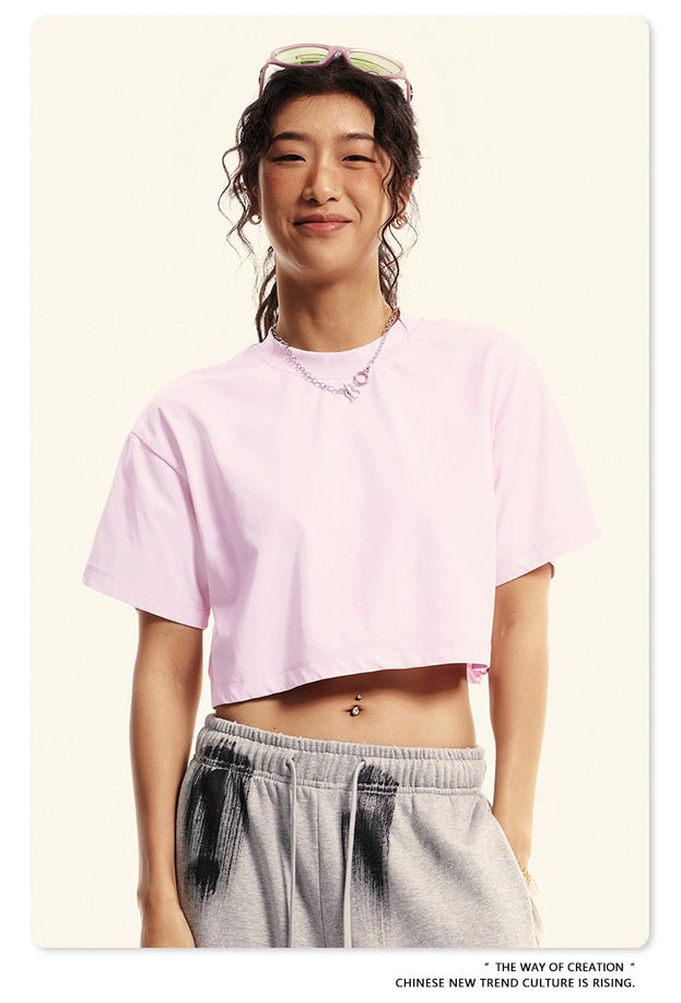 Summer Fashion Umbilical Spice Sporty Casual Top