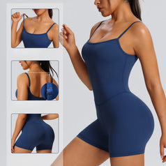 Women's Adjustable One-Piece Sports Camisole Outfit