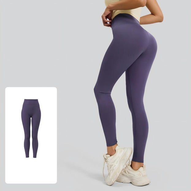 Women's No Camel Toe High-Waisted Sports Tight Yoga Pants