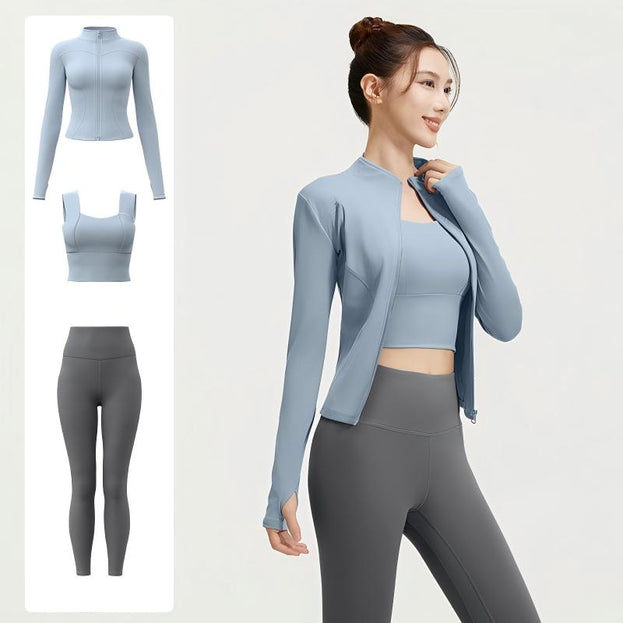Spring and Autumn Tight Slim Fitness Three-Piece Suit