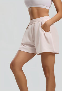 Casual Sports Running Outdoor High-Waist Shorts Women