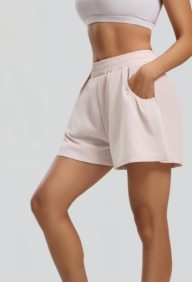 Casual Sports Running Outdoor High-Waist Shorts Women