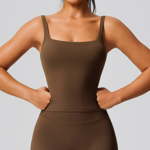 Fitness Thigh-Lifting and Slimming Exercise Yoga Top for Women