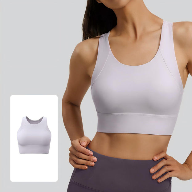Outer Wear T-back Sports Yoga Bra