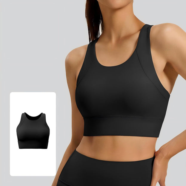 Outer Wear T-back Sports Yoga Bra