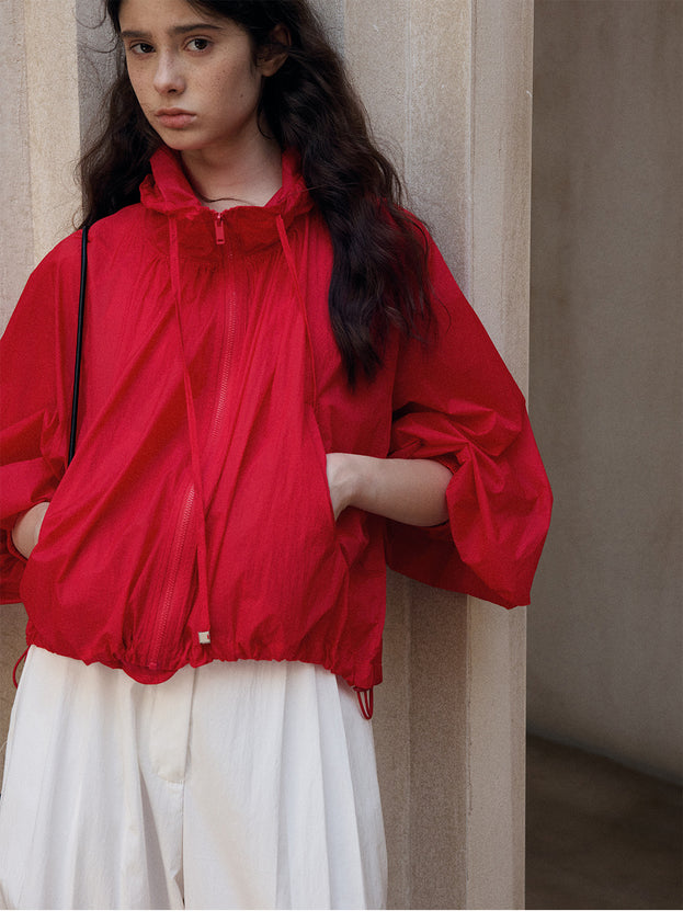 Summer Lightweight, Sun-protective And Breathable Hooded Women's Coat