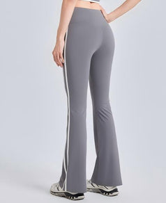 Linear Outdoor Sports Slim High Elastic Yoga Pants