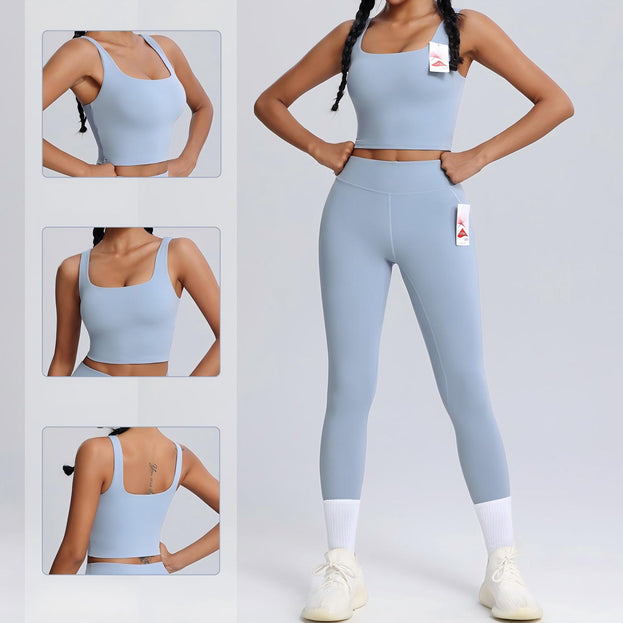 Lycra High-End Sports High-Stretch Fitness Yoga Top For Women