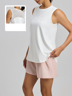 Loose Mesh Quick-Drying Yoga Sports Top