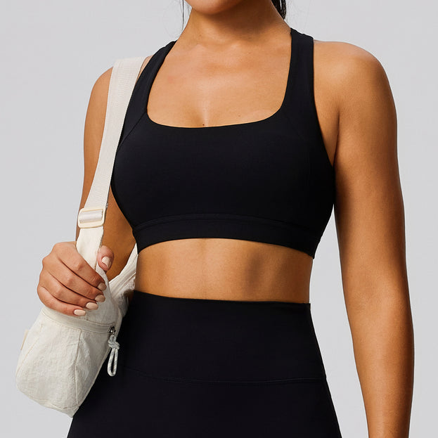 Women's Racerback Tight-Fit Breathable Yoga Bra