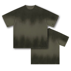 Summer Loose Casual Washed, Aged And Brushed American Men's Top