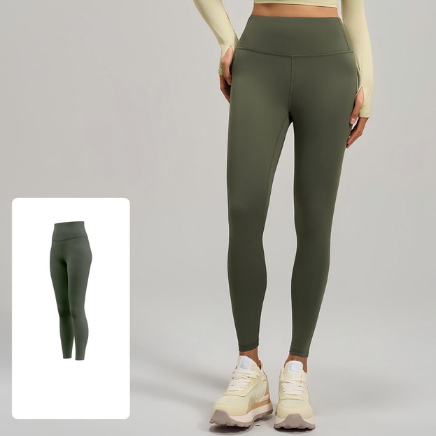Running Sport Elastic High-Waist Seamless Yoga Pants