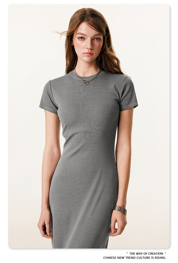 Women's Heavy Washed Short Sleeve Dress