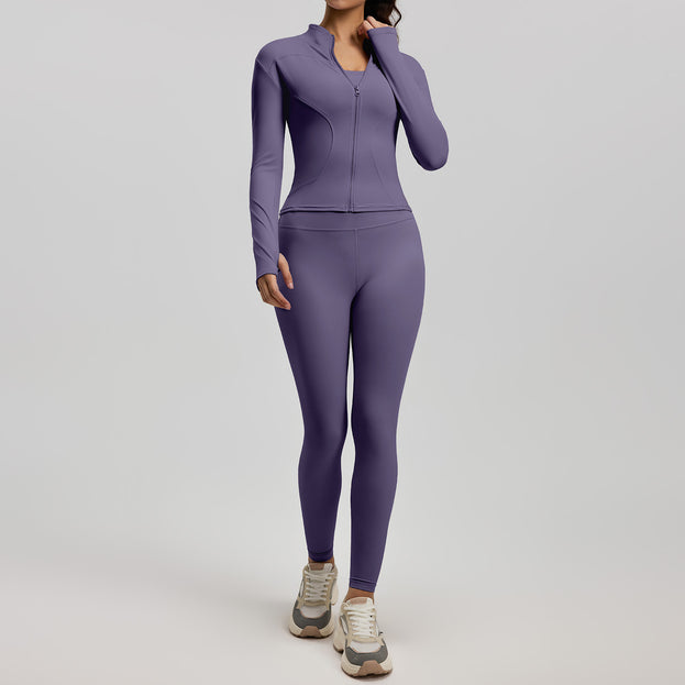 Fitness High-Elasticity Sports Tight Yoga Outfit Set