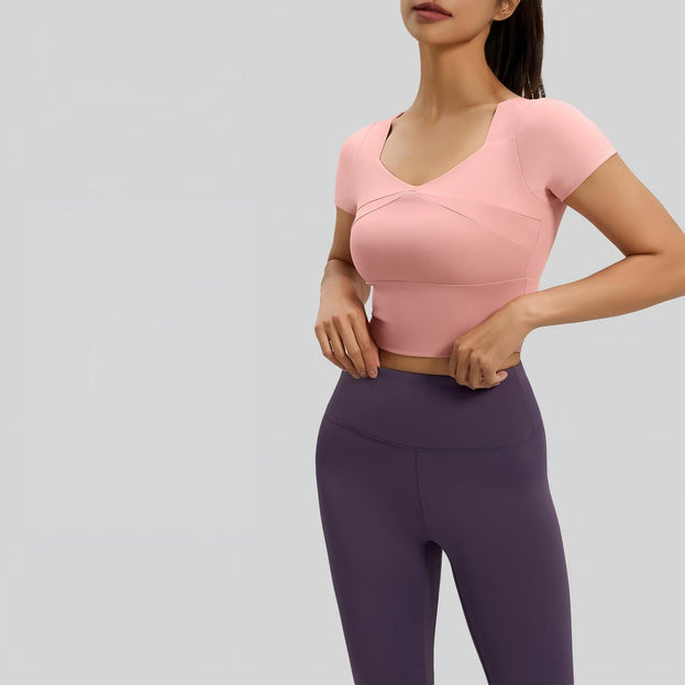 Sports And Yoga Workout Set With Padded Cups for Women