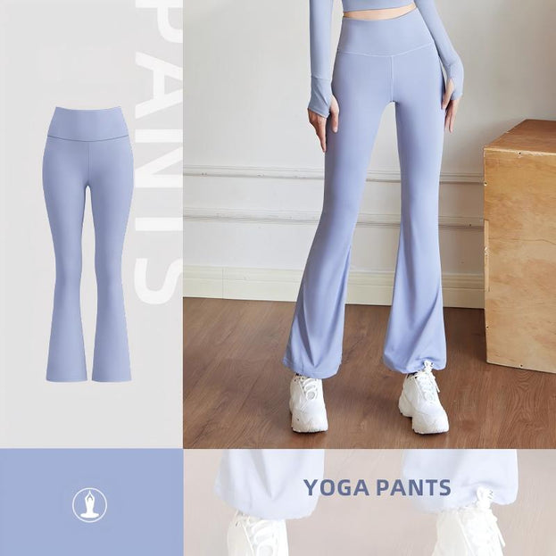 Women's Outdoor Sport High-Waisted Yoga Flared Pants