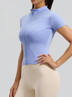 High Elasticity Tight Sports Yoga Top for Women