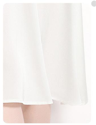 Heavy  Embroidered Lantern Sleeve Slim Dress