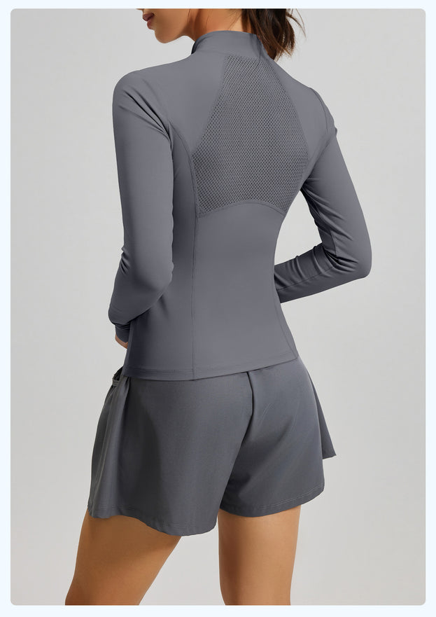 Women's Slim-Fit Breathable Yoga Top