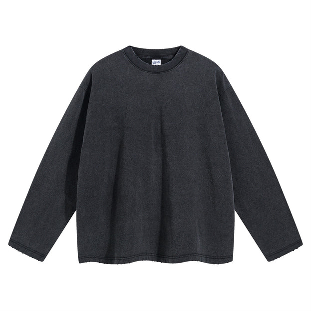 Trendy European And American Casual Retro Long-sleeved Men's Sweatshirt