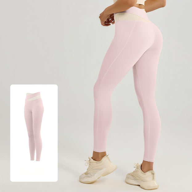 High-Waist Abdominal-Reducing Shock-Proof Yoga Pants