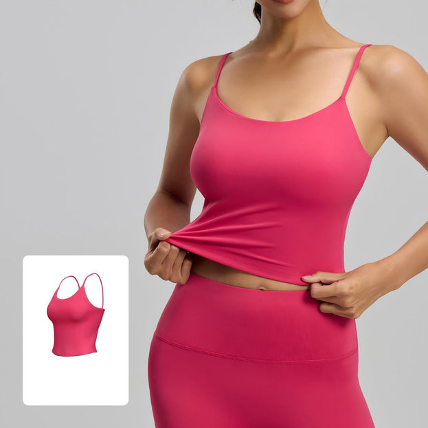 Yoga Fitness Outerwear with Detachable Bra Straps