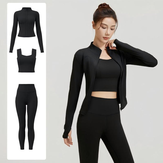 Spring and Autumn Tight Slim Fitness Three-Piece Suit