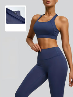 Solid Color Naked Tight Yoga Suit for Women
