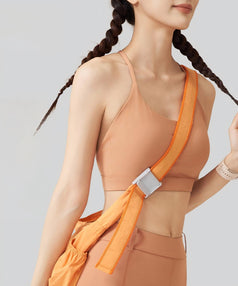 One-piece Sports High Elastic Neck Yoga Vest