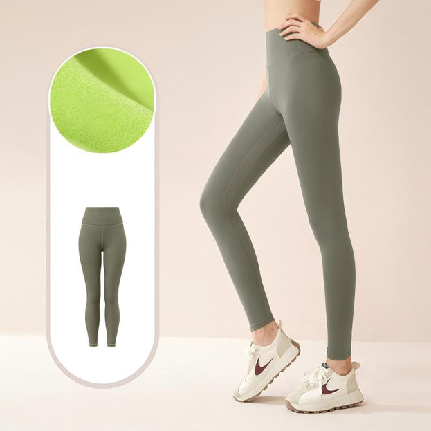 Outerwear Fitness Sport Leggings With Added Insulation for Yoga